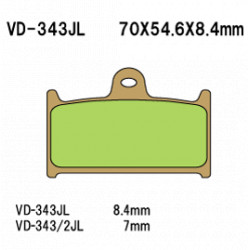 Vesrah 343 tárcsafékbetét