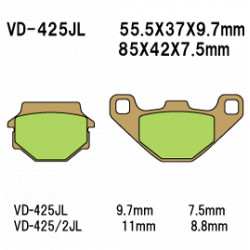 Vesrah 425 tárcsafékbetét