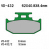 Vesrah 432 tárcsafékbetét