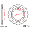 JTA735 Aluminium színes hátsó lánckerék