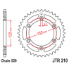 JTA210 Aluminium színes hátsó lánckerék