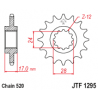 JTF1295 első lánckerék