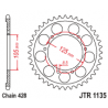 JTR1135 Hátsó lánckerék