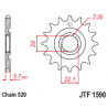 JTF1590 első lánckerék