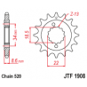 JTF1908 első lánckerék