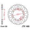 JTR1486 Hátsó lánckerék