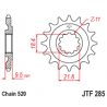 JTF285 első lánckerék