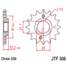 JTF308 első lánckerék