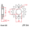 JTF314 első lánckerék