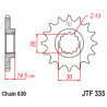 JTF335 első lánckerék