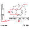 JTF340 első lánckerék