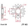 JTF403 első lánckerék