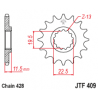 JTF409 első lánckerék