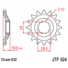 JTF524 első lánckerék