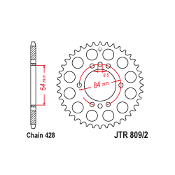 JTR809/2 Hátsó lánckerék