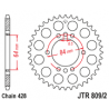 JTR809/2 Hátsó lánckerék