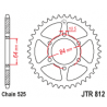 JTR812 Hátsó lánckerék