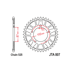 JTA807 Aluminium hátsó lánckerék