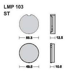 LMP 103 tárcsafékbetét