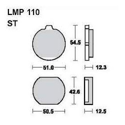 LMP 110 tárcsafékbetét