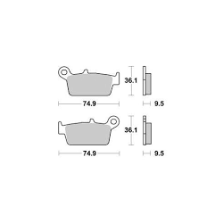 LMP 1118 tárcsafékbetét