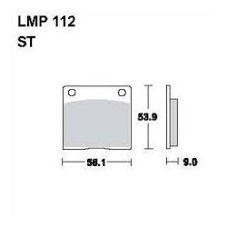 LMP 112 tárcsafékbetét