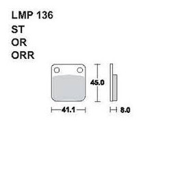 LMP 136 tárcsafékbetét