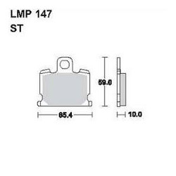 LMP 147 tárcsafékbetét
