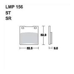 LMP 156 tárcsafékbetét