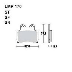 LMP 170 tárcsafékbetét