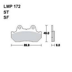 LMP 172 tárcsafékbetét