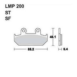 LMP 200 tárcsafékbetét