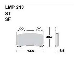 LMP 213 tátcsafékbetét