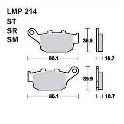 LMP 214 tárcsafékbetét