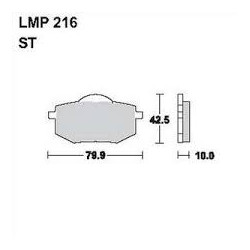 LMP 216 tárcsafékbetét