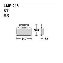 LMP 218 tárcsafékbetét