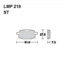 LMP 219 tárcsafékbetét