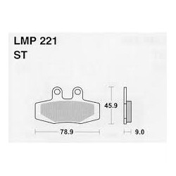 LMP 221 tárcsafékbetét