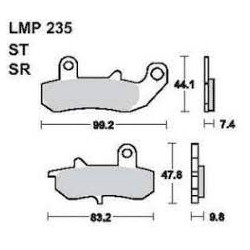 LMP 235 tárcsafékbetét