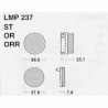 LMP 237 tárcsafékbetét