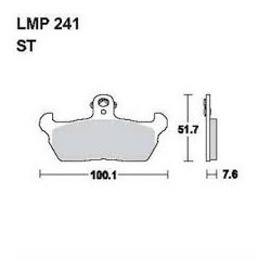 LMP 241 tárcsafékbetét