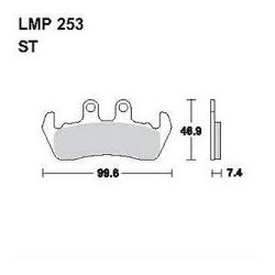 LMP 253 tárcsafékbetét