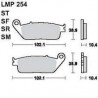 LMP 254 tárcsafékbetét