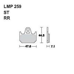 LMP 259 tárcsafékbetét