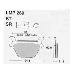 LMP 269 tárcsafékbetét