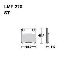 LMP 270 tárcsafékbetét