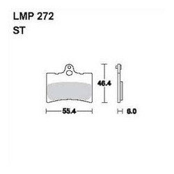 LMP 272 tárcsafékbetét