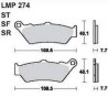 LMP 274 tárcsafékbetét