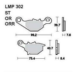 LMP 302 tárcsafékbetét