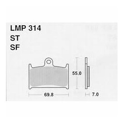 LMP 314 tárcsafékbetét